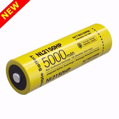 Nitecore NL2150HP 21700 Series  5,000mAh 15A Li-ion Battery